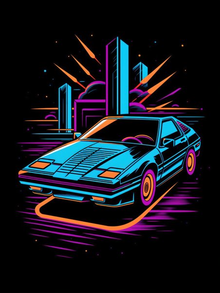 Ai Art 13 - AI Concept Art Screen Print T-Shirt & Hoodie