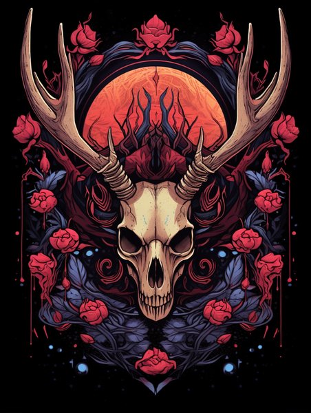 Ai Art 21 - AI Concept Art Screen Print T-Shirt & Hoodie