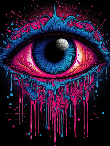Ai Art 26 - AI Concept Art Screen Print T-Shirt & Hoodie