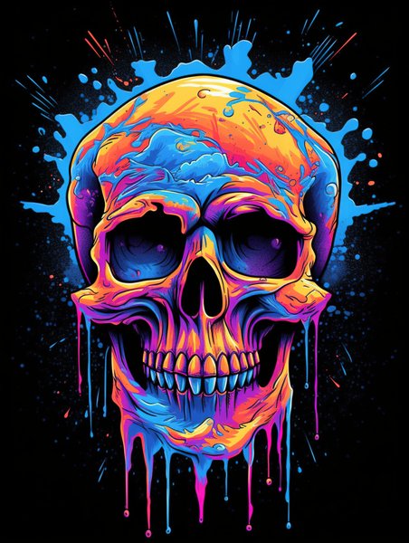 Ai Art 28 - AI Concept Art Screen Print T-Shirt & Hoodie