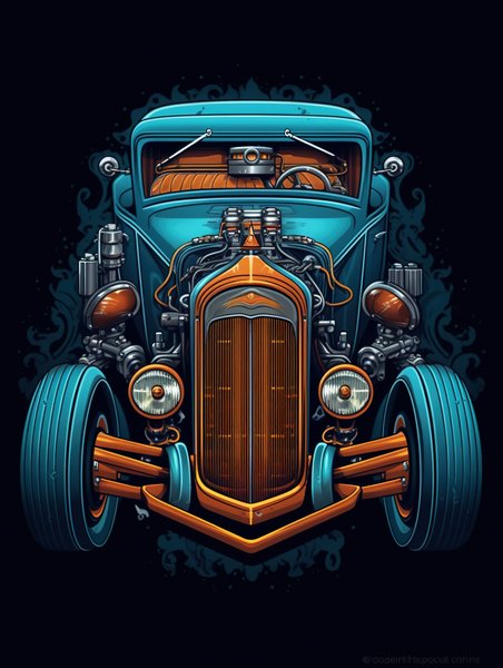 Ai Art 29 - AI Concept Art Screen Print T-Shirt & Hoodie