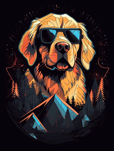 Ai Art 41 - AI Concept Art Screen Print T-Shirt & Hoodie