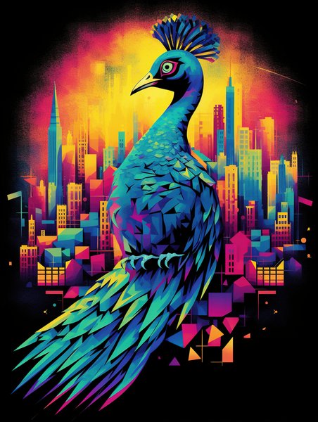 Ai Art 56 - AI Concept Art Screen Print T-Shirt & Hoodie