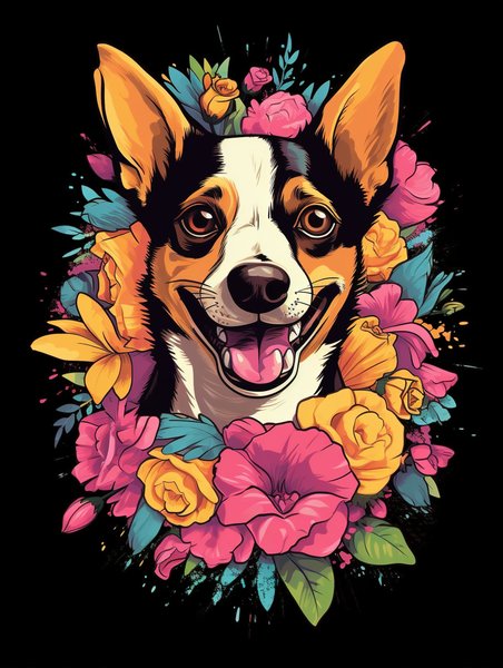 Ai Art 58 - AI Concept Art Screen Print T-Shirt & Hoodie