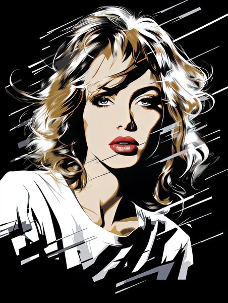 Ai Art 65 - AI Concept Art Screen Print T-Shirt & Hoodie