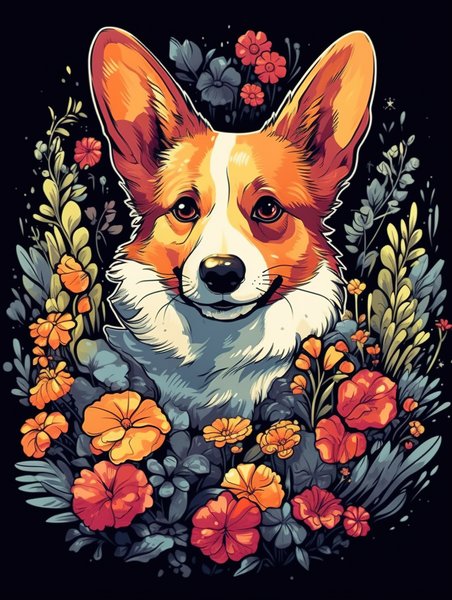 Ai Art 7 - AI Concept Art Screen Print T-Shirt & Hoodie