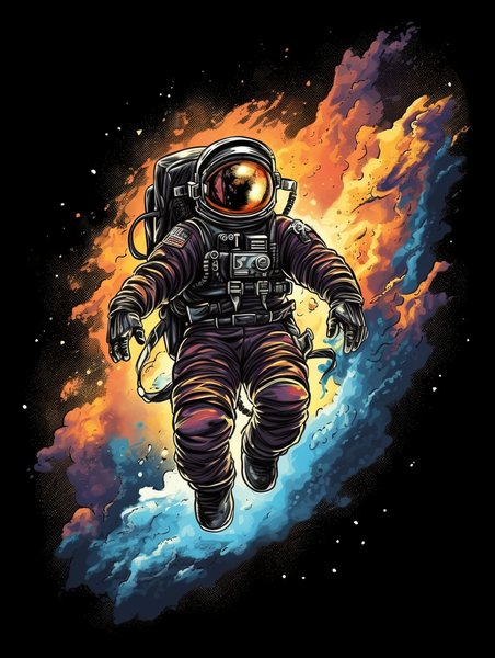 Ai Art 70 - AI Concept Art Screen Print T-Shirt & Hoodie
