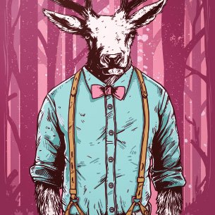 Animals & Wildlife #101 - Animals & Wildlife Screen Print T-Shirt & Hoodie