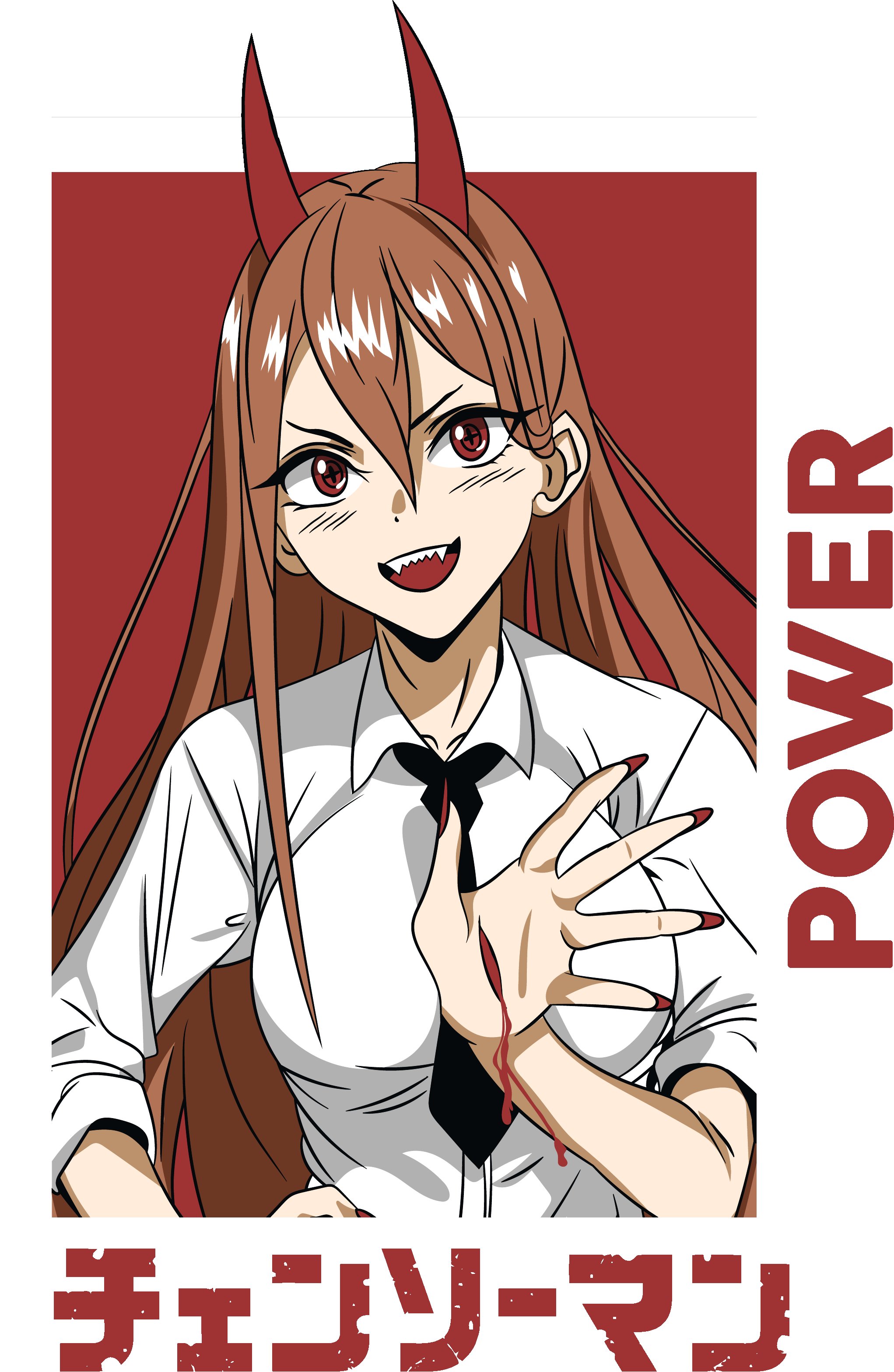 Power Blood Fiend - All Anime & Manga Screen Print T-Shirt & Hoodie