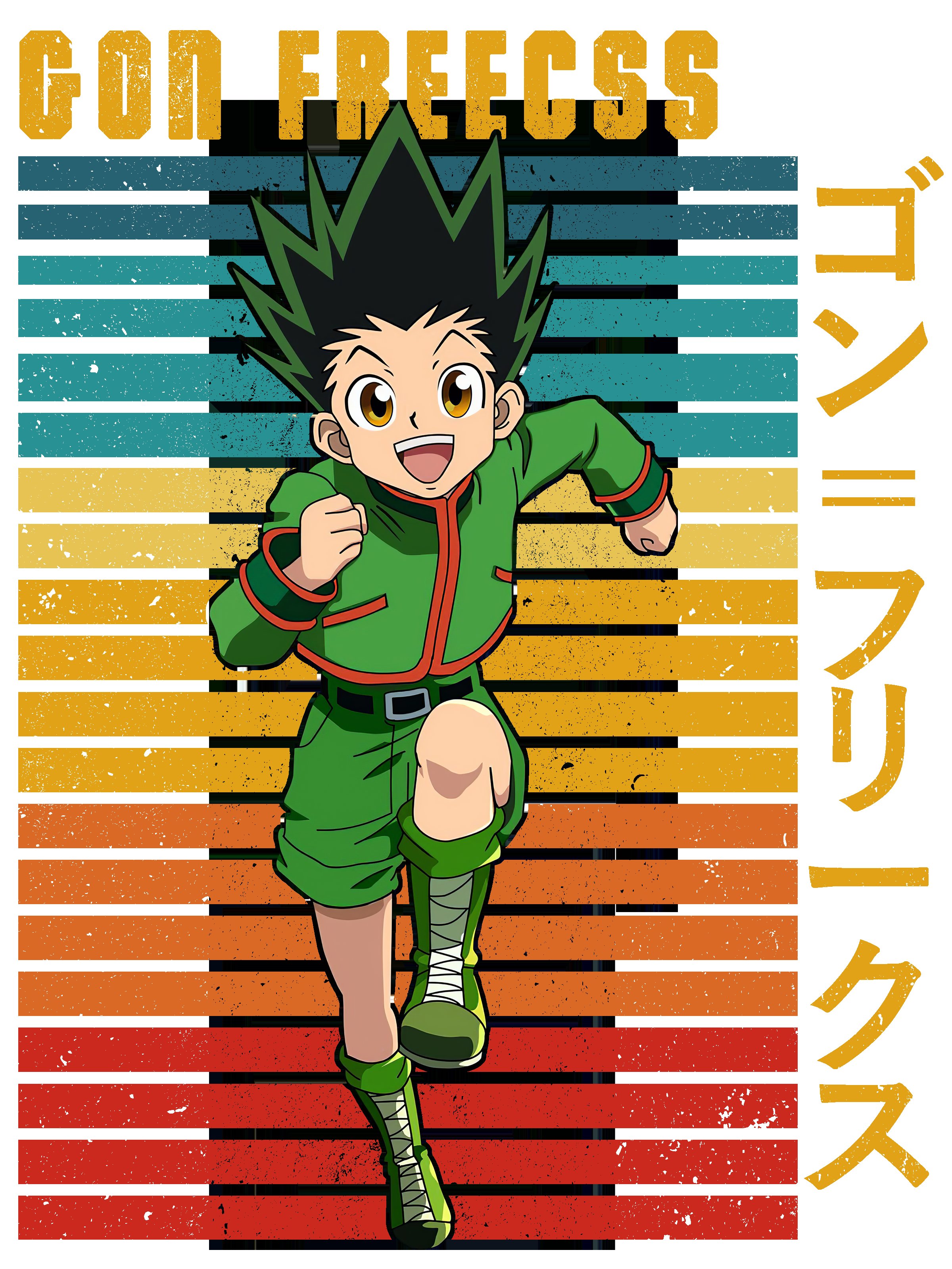 Gon Freecss Nen Burst - Hunter X Hunter Screen Print T-Shirt & Hoodie