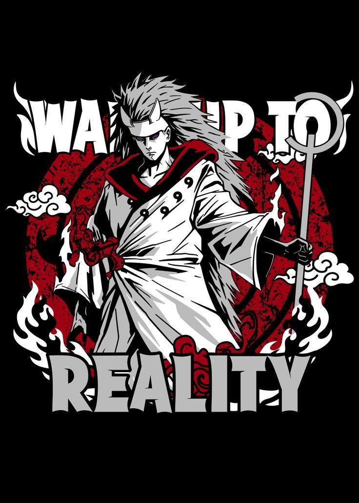 Obito Kamui Dimension - Naruto Screen Print T-Shirt & Hoodie