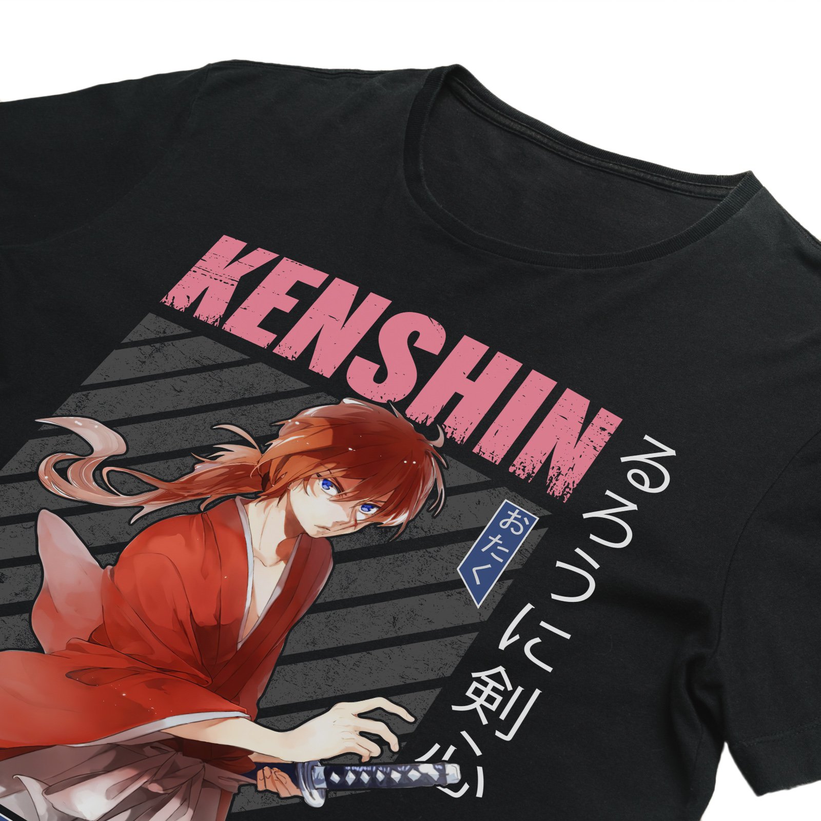 Anji Double Strike - Samurai X Screen Print T-Shirt & Hoodie