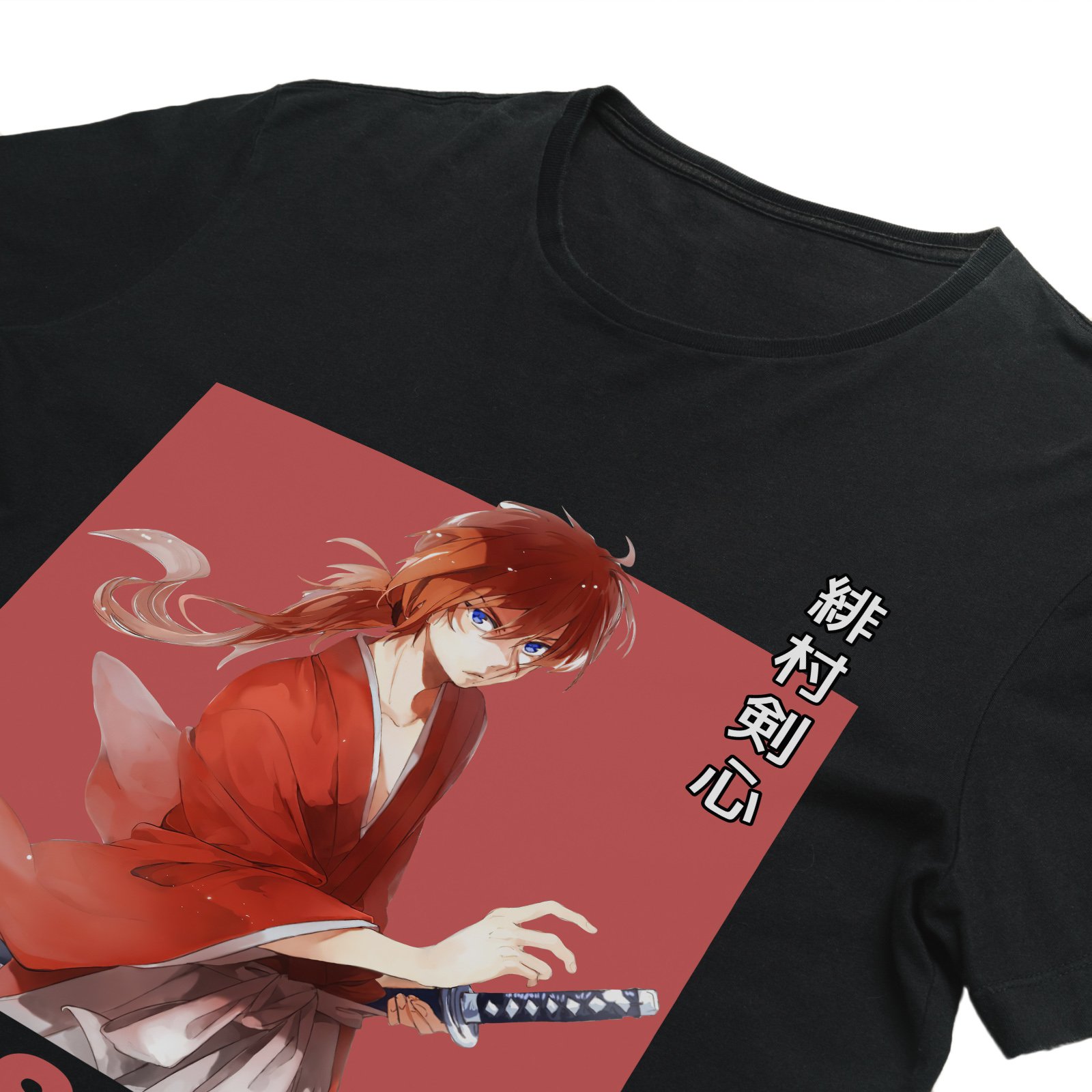 Usui Blind Sword - Samurai X Screen Print T-Shirt & Hoodie