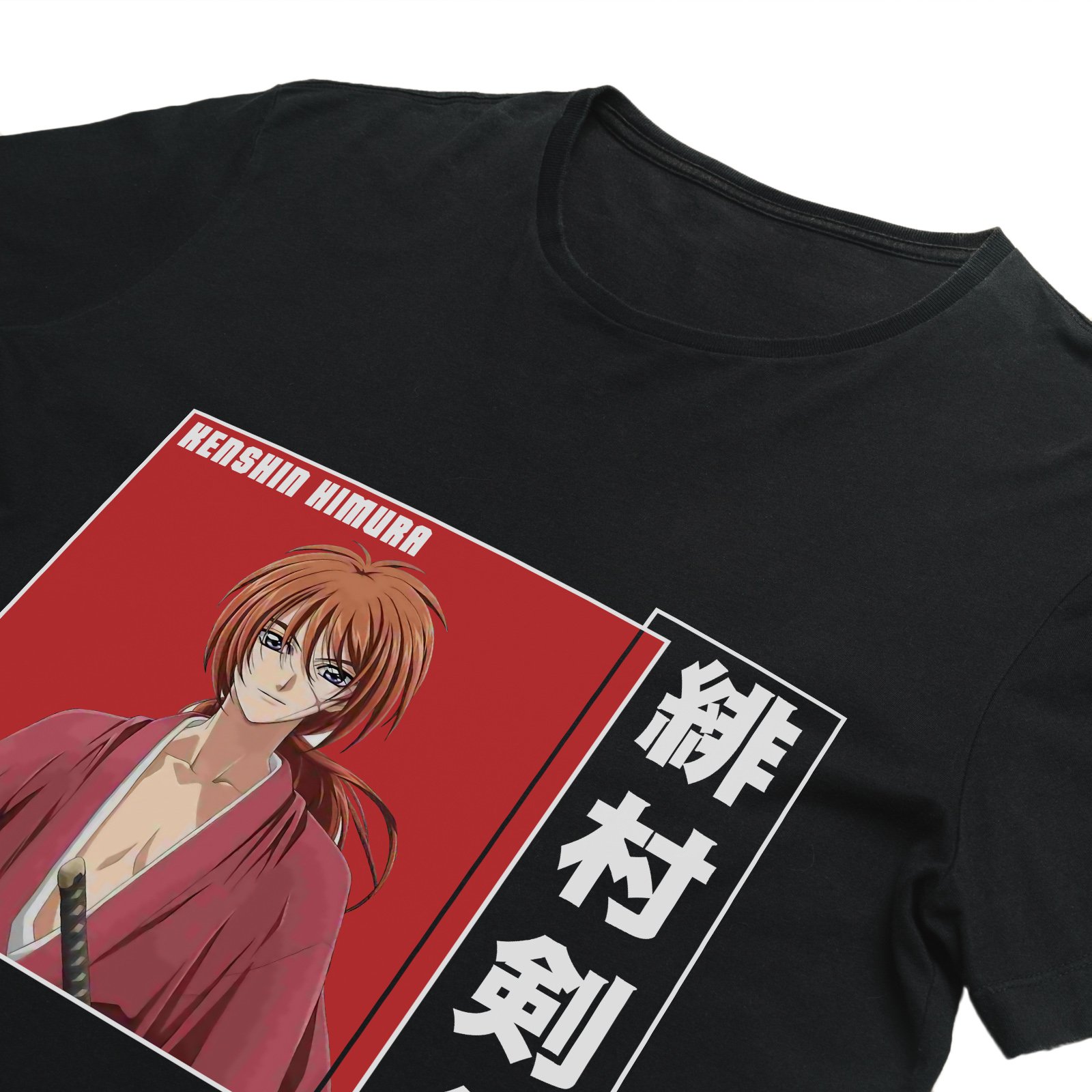 Shishio Flame Sword - Samurai X Screen Print T-Shirt & Hoodie