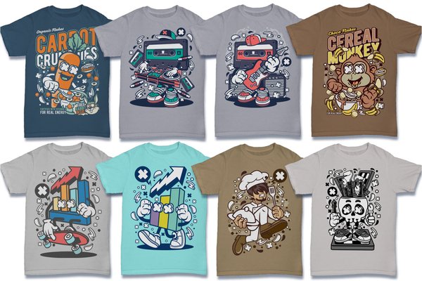 Cartoons & Toons #101 - Cartoons & Toons Screen Print T-Shirt & Hoodie