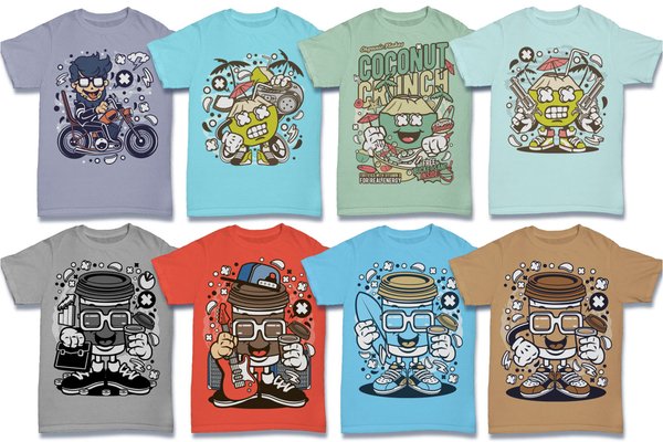 Cartoons & Toons #102 - Cartoons & Toons Screen Print T-Shirt & Hoodie