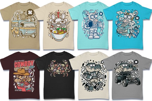 Cartoons & Toons #103 - Cartoons & Toons Screen Print T-Shirt & Hoodie