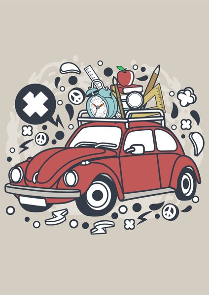 Cartoons & Toons #216 - Cartoons & Toons Screen Print T-Shirt & Hoodie