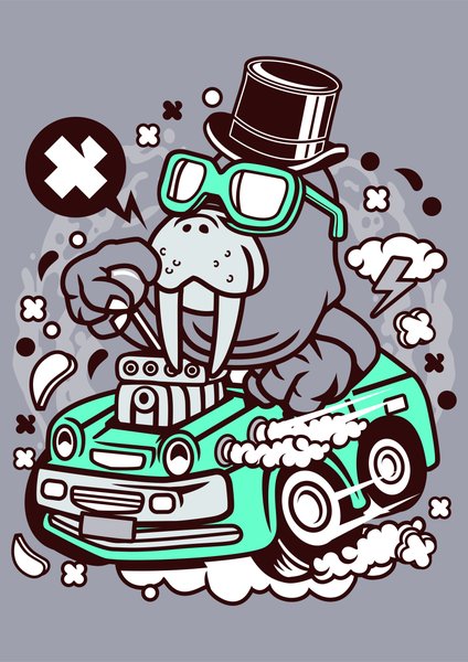 Cartoons & Toons #264 - Cartoons & Toons Screen Print T-Shirt & Hoodie