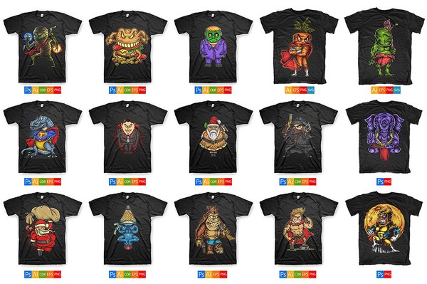 Cartoons & Toons #39 - Cartoons & Toons Screen Print T-Shirt & Hoodie