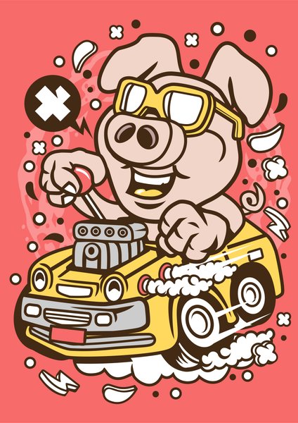 Cartoons & Toons #51 - Cartoons & Toons Screen Print T-Shirt & Hoodie