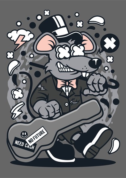 Cartoons & Toons #79 - Cartoons & Toons Screen Print T-Shirt & Hoodie