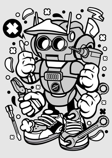 Cartoons & Toons #93 - Cartoons & Toons Screen Print T-Shirt & Hoodie