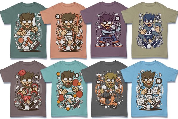 Cartoons & Toons #96 - Cartoons & Toons Screen Print T-Shirt & Hoodie