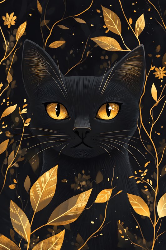 Cats Art #118 - Cats Art Screen Print T-Shirt & Hoodie