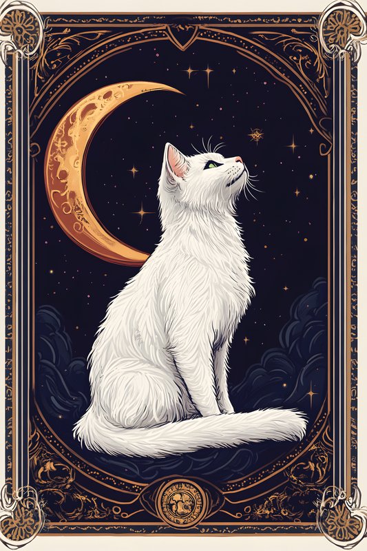 Cats Art #318 - Cats Art Screen Print T-Shirt & Hoodie