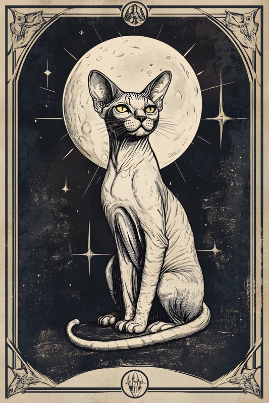 Cats Art #363 - Cats Art Screen Print T-Shirt & Hoodie