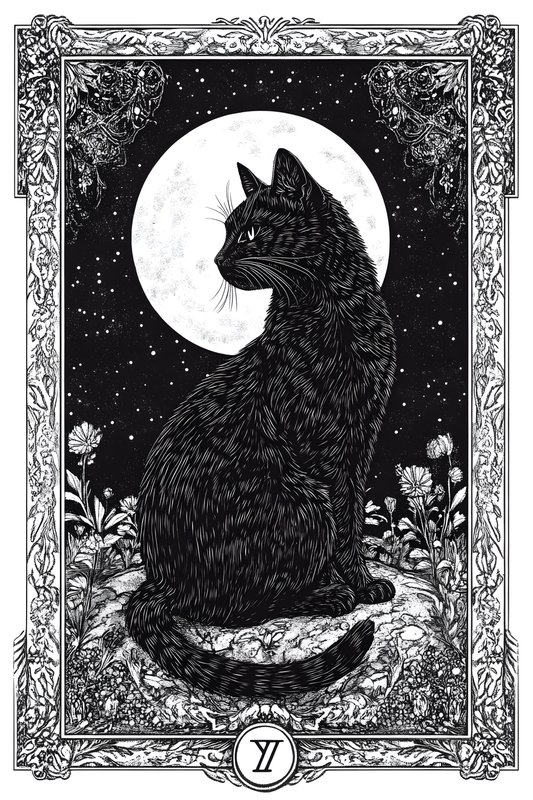 Cats Art #93 - Cats Art Screen Print T-Shirt & Hoodie