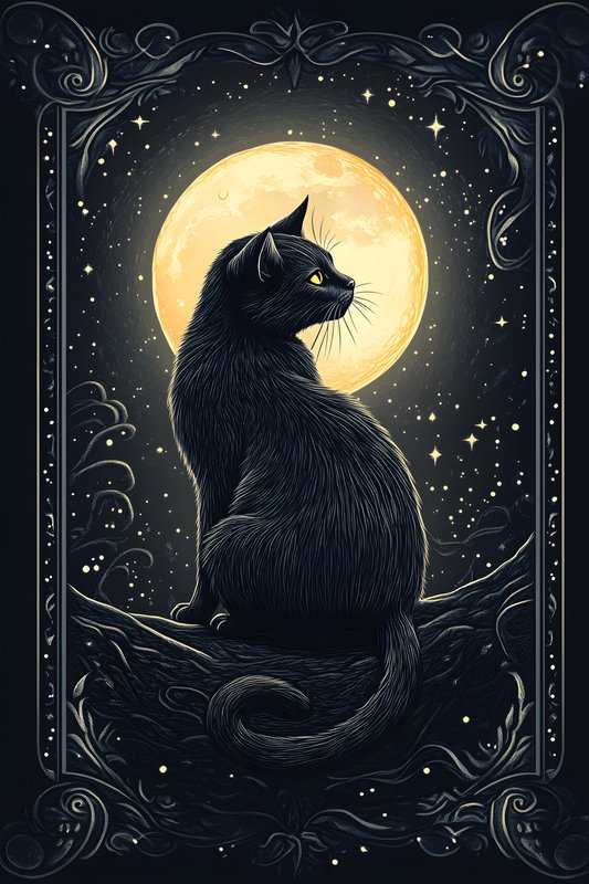 Cats Art #94 - Cats Art Screen Print T-Shirt & Hoodie