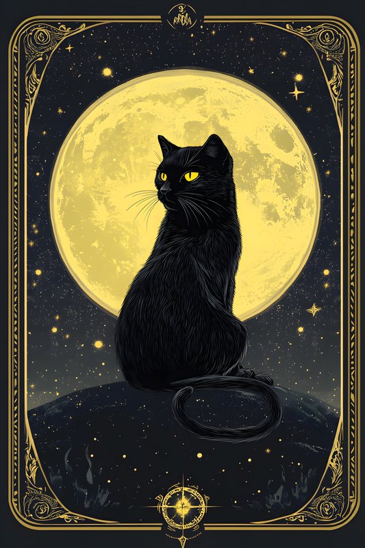 Cats Art #95 - Cats Art Screen Print T-Shirt & Hoodie