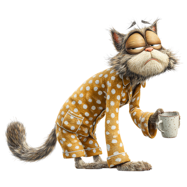 Coffee Cat #126 - Coffee Cats Screen Print T-Shirt & Hoodie