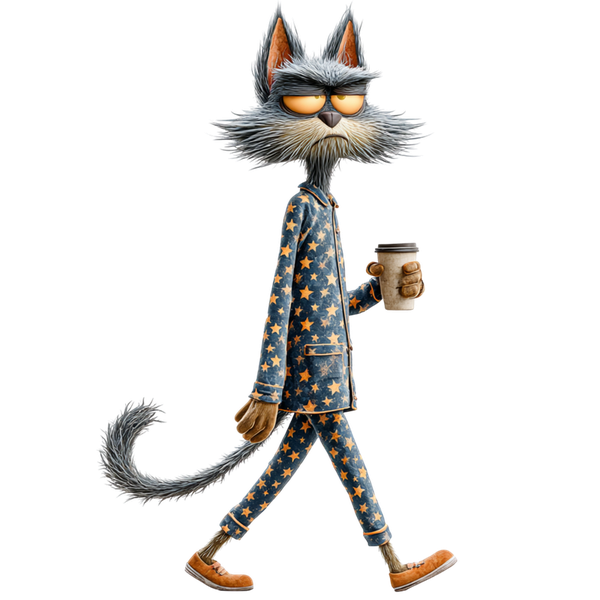 Coffee Cat #130 - Coffee Cats Screen Print T-Shirt & Hoodie