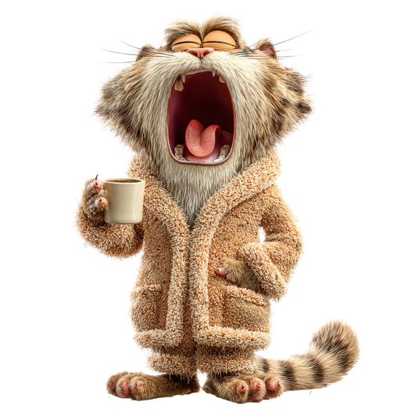 Coffee Cat #3 - Coffee Cats Screen Print T-Shirt & Hoodie