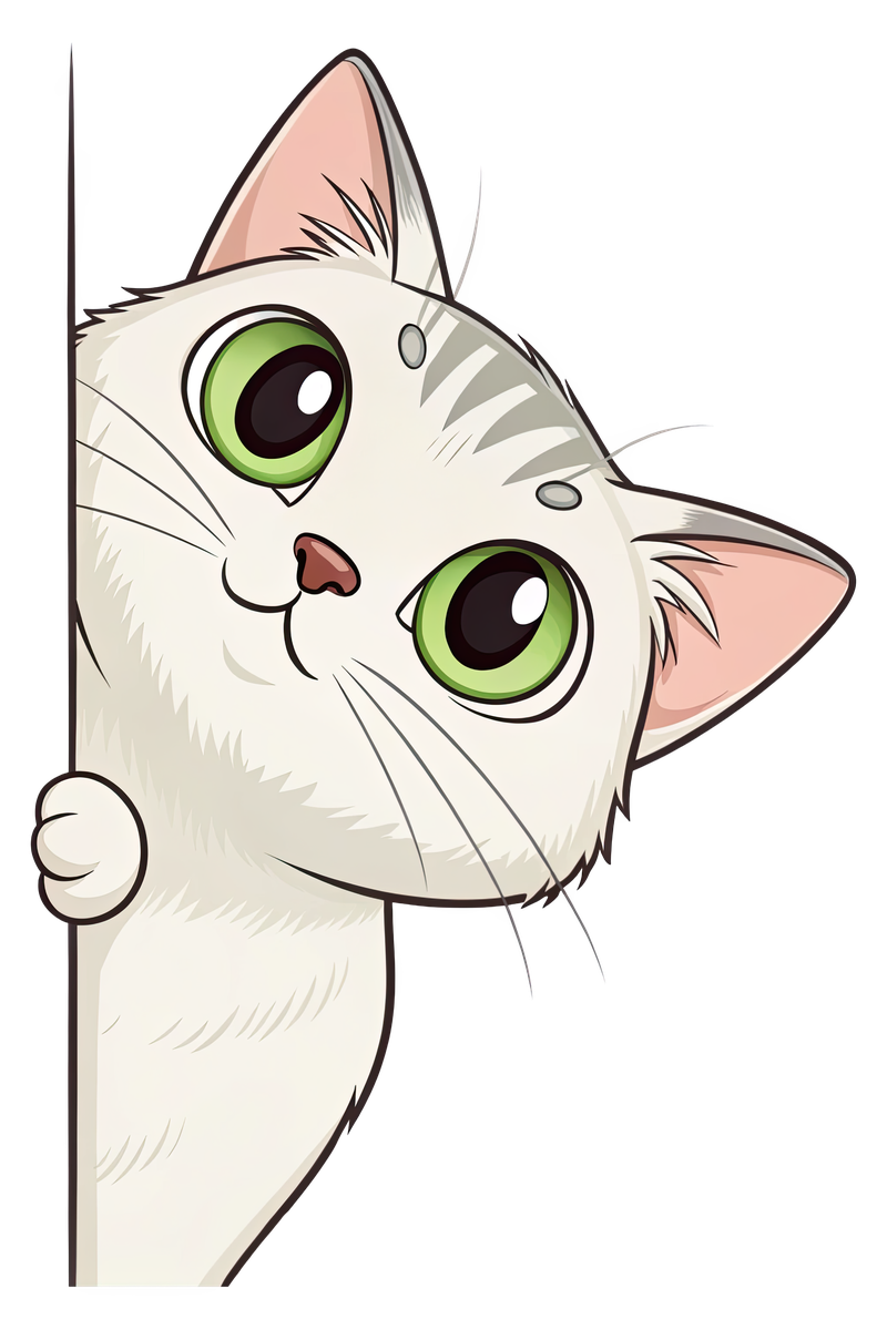 Peeking Burmilla Cat - All Cats Screen Print T-Shirt & Hoodie