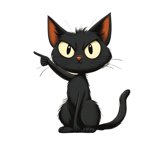Quirky Cat 1 #133 - All Cats Screen Print T-Shirt & Hoodie