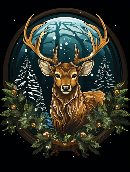 Christmas & Holiday #10 - Christmas & Holiday Screen Print T-Shirt & Hoodie