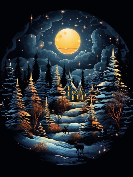 Christmas & Holiday #160 - Christmas & Holiday Screen Print T-Shirt & Hoodie