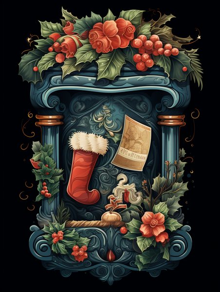 Christmas & Holiday #171 - Christmas & Holiday Screen Print T-Shirt & Hoodie