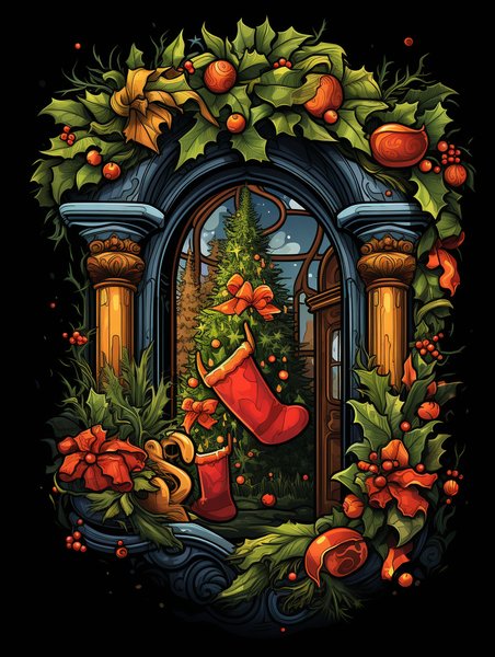 Christmas & Holiday #172 - Christmas & Holiday Screen Print T-Shirt & Hoodie