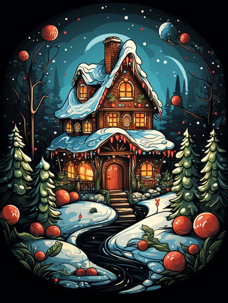 Christmas & Holiday #188 - Christmas & Holiday Screen Print T-Shirt & Hoodie