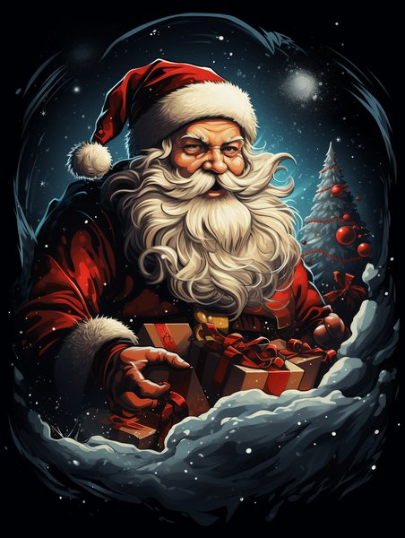 Christmas & Holiday #238 - Christmas & Holiday Screen Print T-Shirt & Hoodie