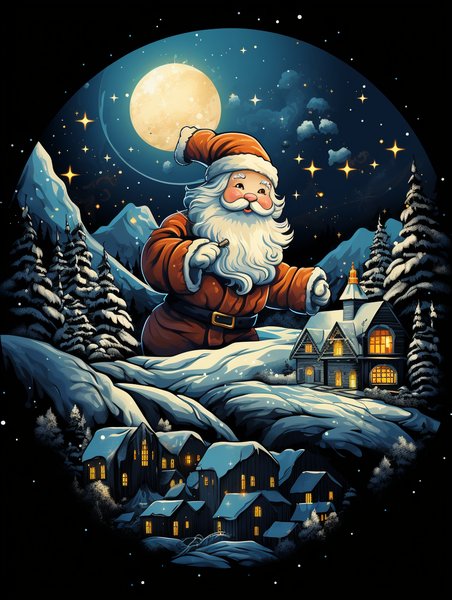 Christmas & Holiday #316 - Christmas & Holiday Screen Print T-Shirt & Hoodie