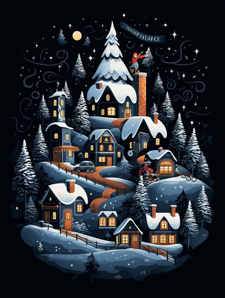 Christmas & Holiday #334 - Christmas & Holiday Screen Print T-Shirt & Hoodie