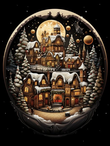 Christmas & Holiday #347 - Christmas & Holiday Screen Print T-Shirt & Hoodie