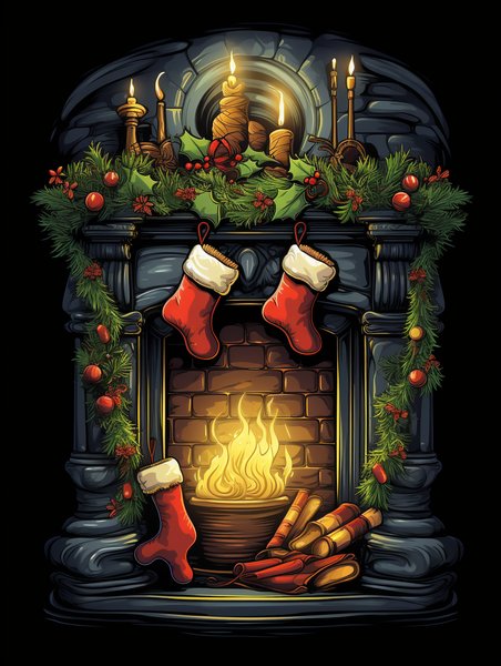 Christmas & Holiday #6 - Christmas & Holiday Screen Print T-Shirt & Hoodie