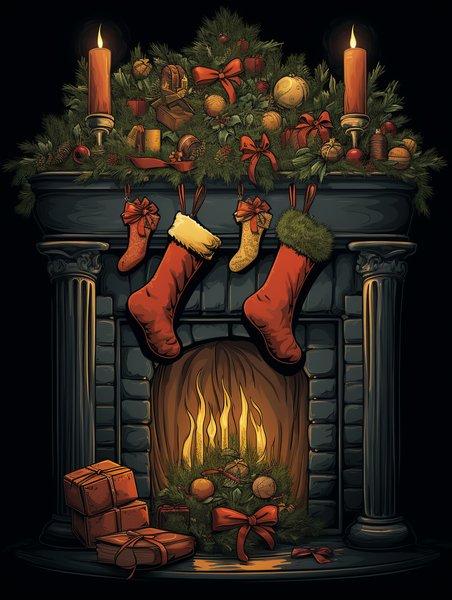 Christmas & Holiday #8 - Christmas & Holiday Screen Print T-Shirt & Hoodie